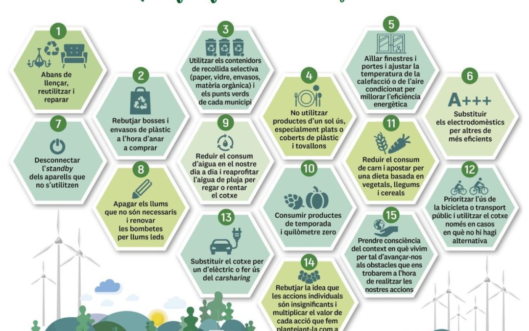 Recursos educatius per entendre el canvi climàtic i una infografia per passar a l’acció