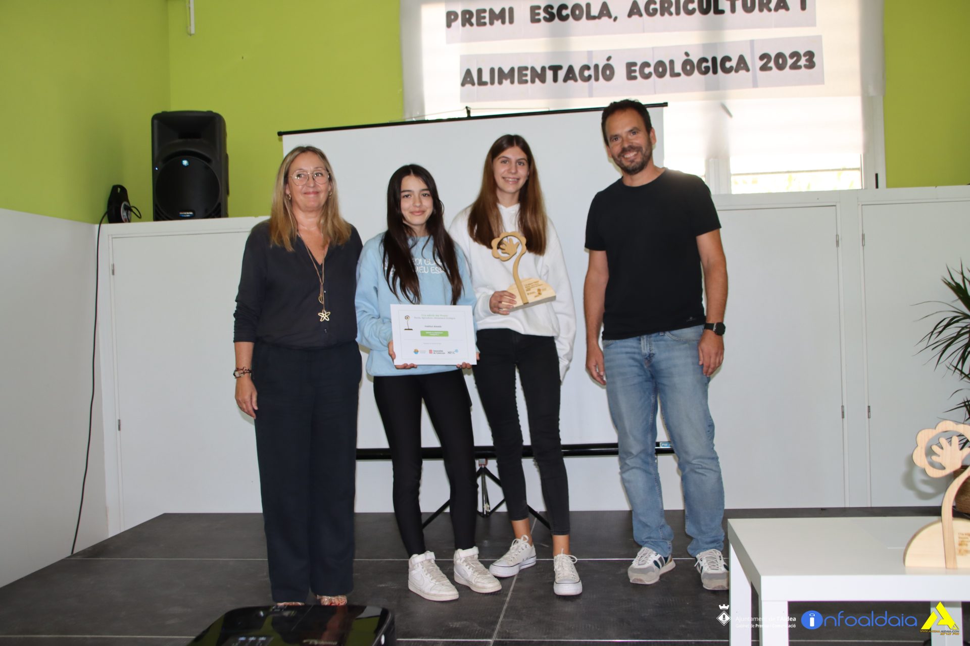 El projecte Bosc Comestible de l’Institut d’Almatà, guanyador del segon Premi Escola, Agricultura i Alimentació Ecològica 2023